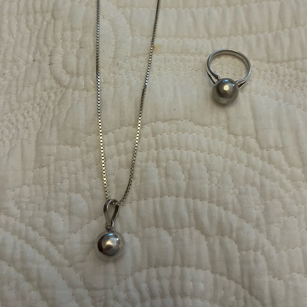 925 silver set - Picture 2 of 2